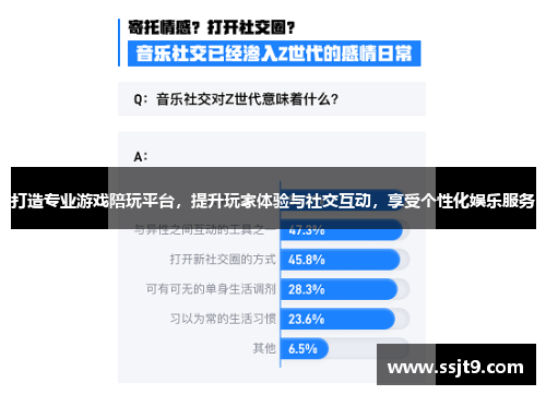 打造专业游戏陪玩平台，提升玩家体验与社交互动，享受个性化娱乐服务