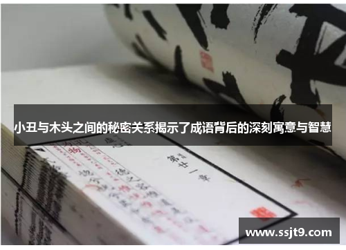 小丑与木头之间的秘密关系揭示了成语背后的深刻寓意与智慧